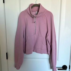 Lululemon Oversized Scuba Half-Zip, Like New (M/L)